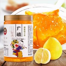 廣禧蜂蜜柚子茶1kg 韓式水果茶醬百香果肉茶漿飲料果醬奶茶店專用