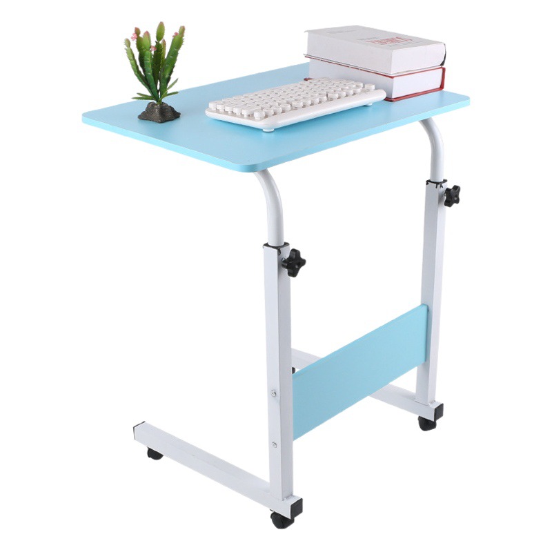Fabricante portátil mesa de elevación cama simple escritorio escritura pequeña mesa de elevación móvil mesita de noche