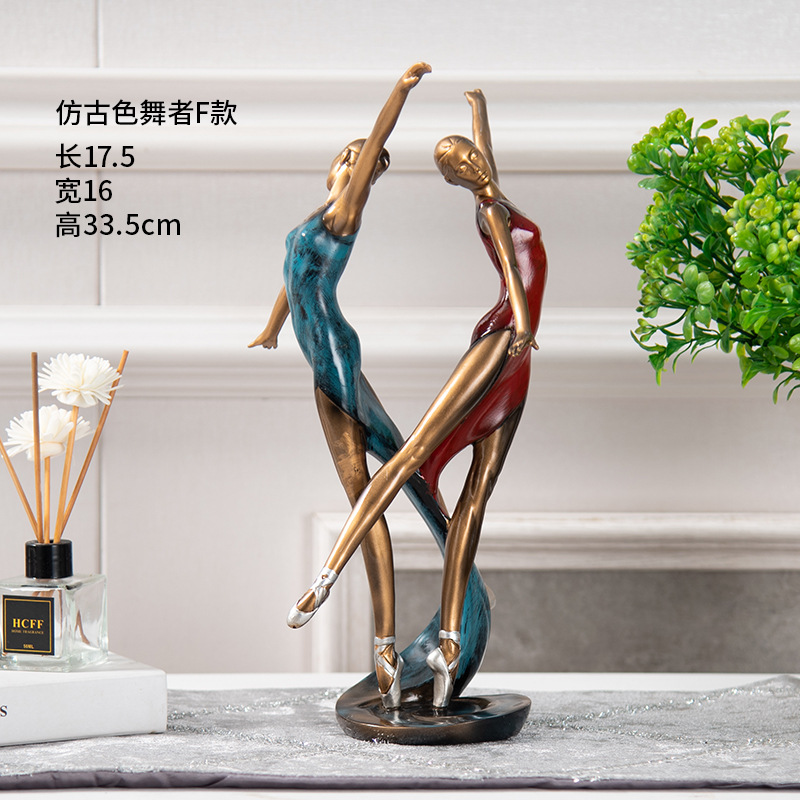 BKD2946B 골동품 댄서 F