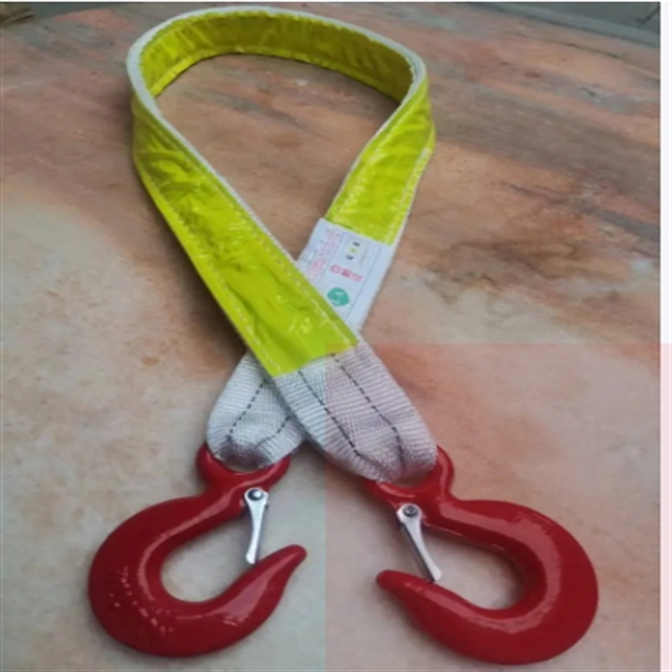 Cuerdas de conexión de pilares de vigas superiores de 1,5 metros de doble gancho anular anti-caída cuerdas anti-caída de pilares individuales