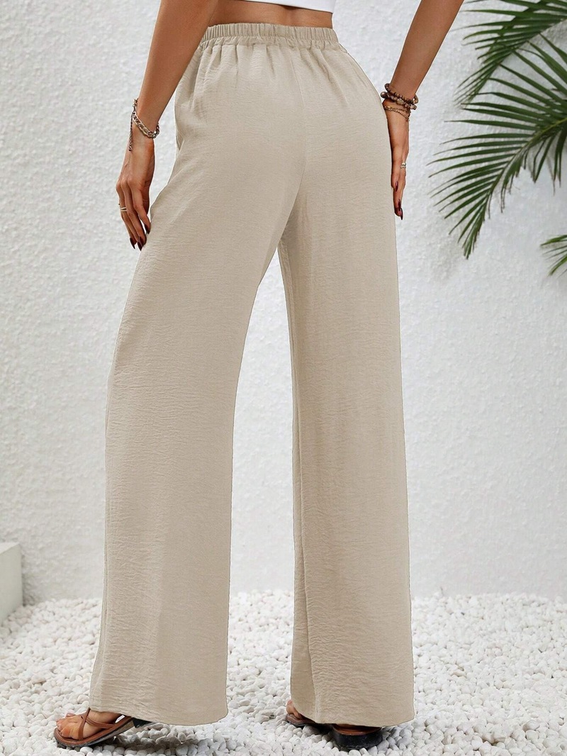 Women's Daily Streetwear Solid Color Full Length Casual Pants Straight Pants display picture 14