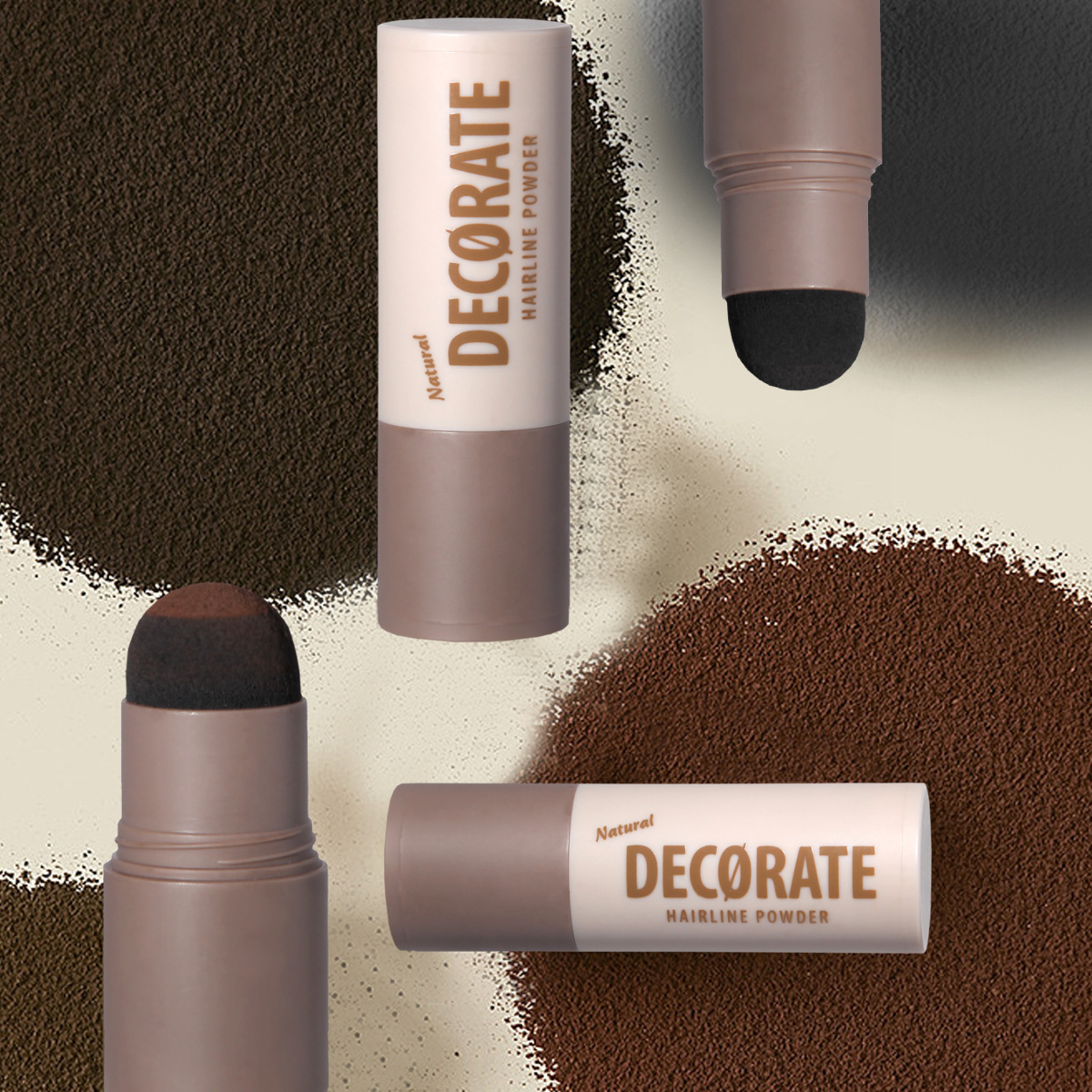 Polvo corrector de línea capilar natural MAFFICK, resistente al agua, al sudor, polvo de maquillaje no removible para las raíces del cabello