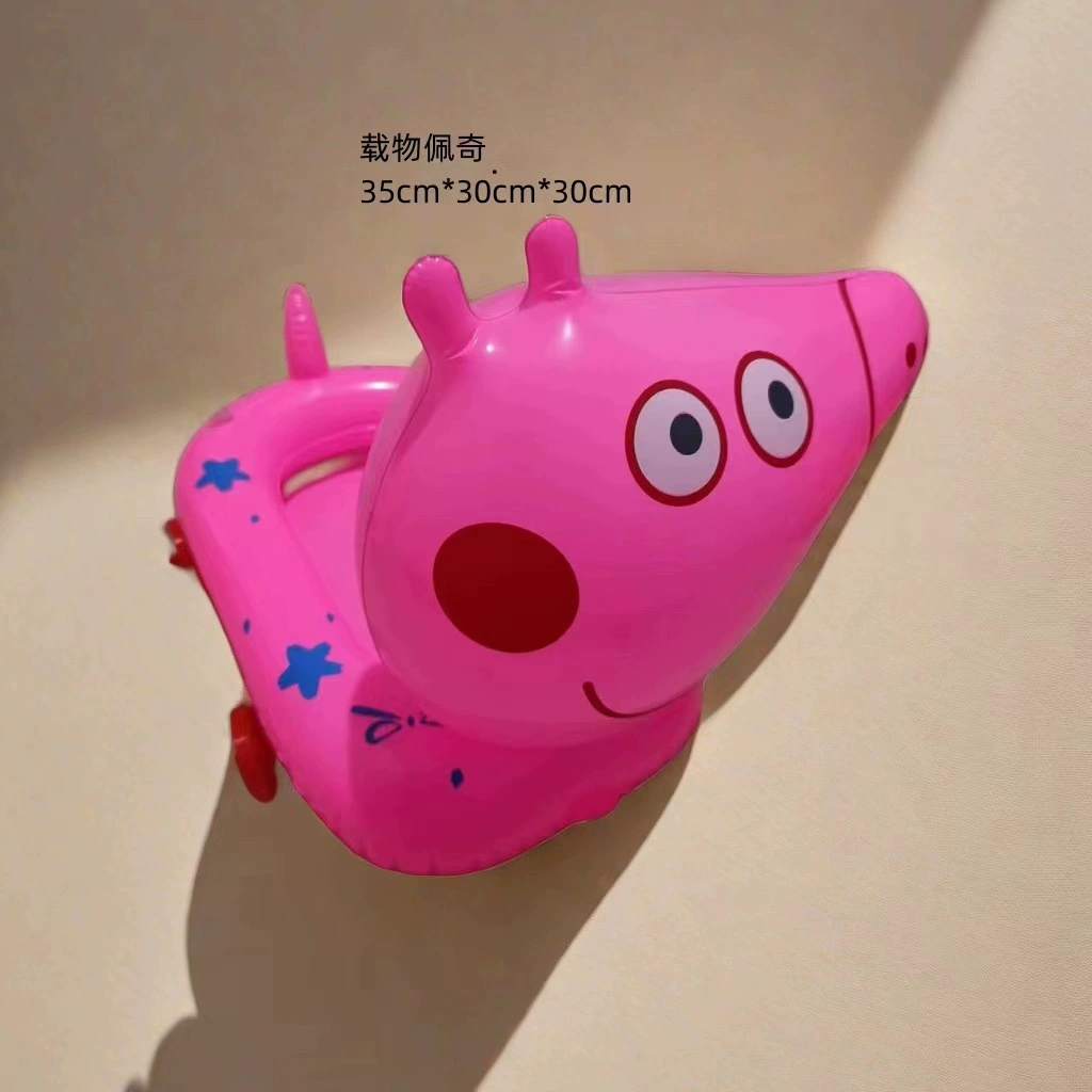 Надувная мультяшная игрушка с шнуром, PVC