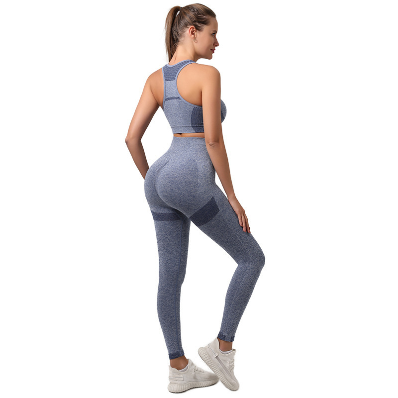 Pantalones deportivos chaleco de melocotón, pantalones de acondicionamiento físico, pantalones de cintura alta, pantalones de elevación de nueve puntos, pantalones de vestir cortos