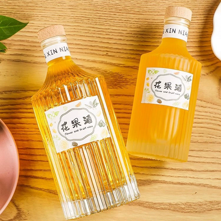 Фабрика прямых продаж кристаллический белый материал 250ML500, мл легкий и экстравагантный зеленый слив байберри вино вино виски бутылки вина