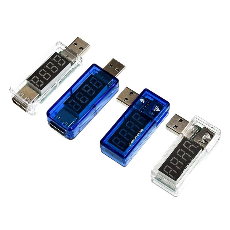 USB-тестер напряжения тока зарядки детектор USB Вольтметр Амперметр может обнаруживать USB-оборудование