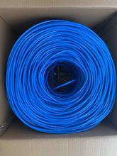 厂家直销安普超六类非屏蔽纯无氧铜千兆网络线cat6类300米足