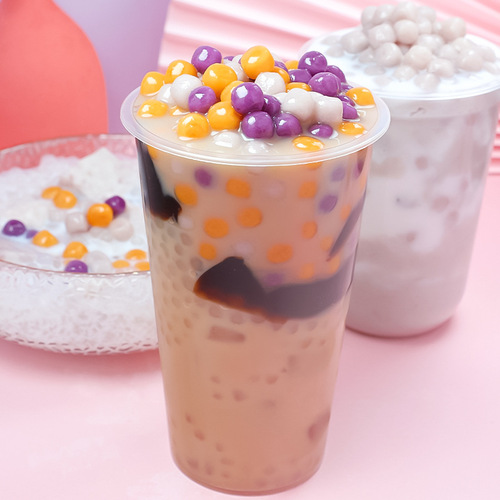 Dai Yao Small Taro Balls Wholesale Frozen Semi-finished Fresh Taro Fairy Dessert Commercial Small Taro Balls Pearl Milk Tea Shop Specialized