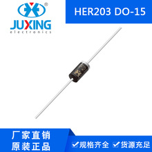 ����HER203 55mil ����Ч���������� DO-15��װ ���ҹ���ROHS