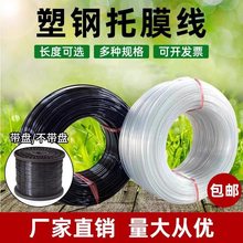 塑钢线塑钢绳高强度大棚压膜线聚酯托幕线瓜果棚架园艺养殖农业