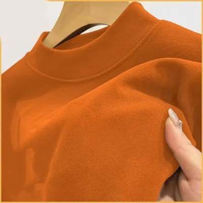 Orange, high collar