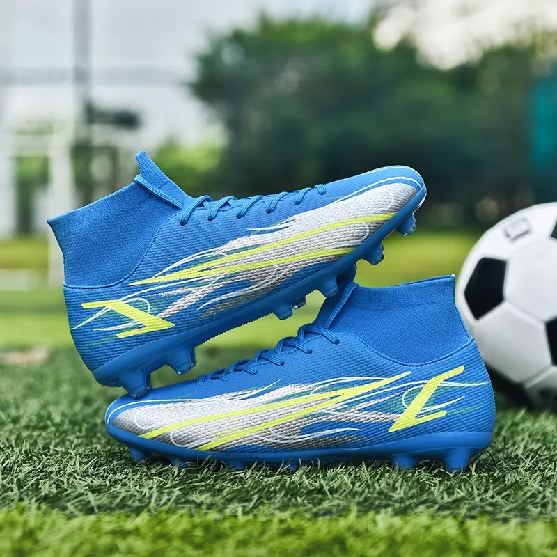 Chaussures de football transfrontalières lazada Amazon ebay AliExpress Shopify commerce extérieur Amazon enfants Shopee