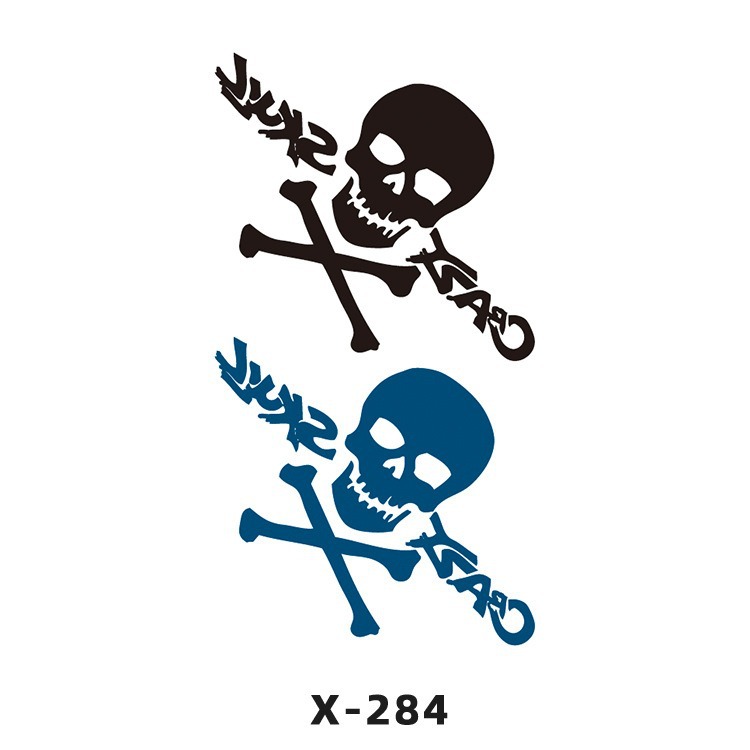 Arco de flor pequeña pegatinas de tatuaje fresco 3D dibujos animados transfronterizo Henna rosa impermeable texto en inglés pegatinas de tatuaje