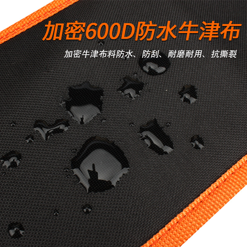 Kit de hardware bolsa de cintura de electricista bolsa de herramientas multifuncional cinturón de reparación de herramientas de electricista tela Oxford pequeña