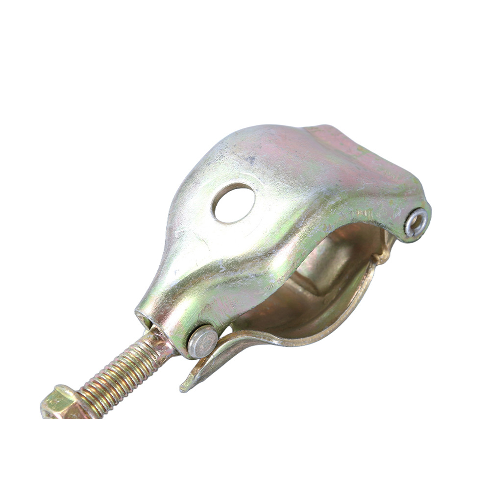 Fijación de andamios galvanizados en stock Construcción de tuberías de acero Fijación cruzada Fijación giratoria Fijación giratoria de dirección de ángulo recto