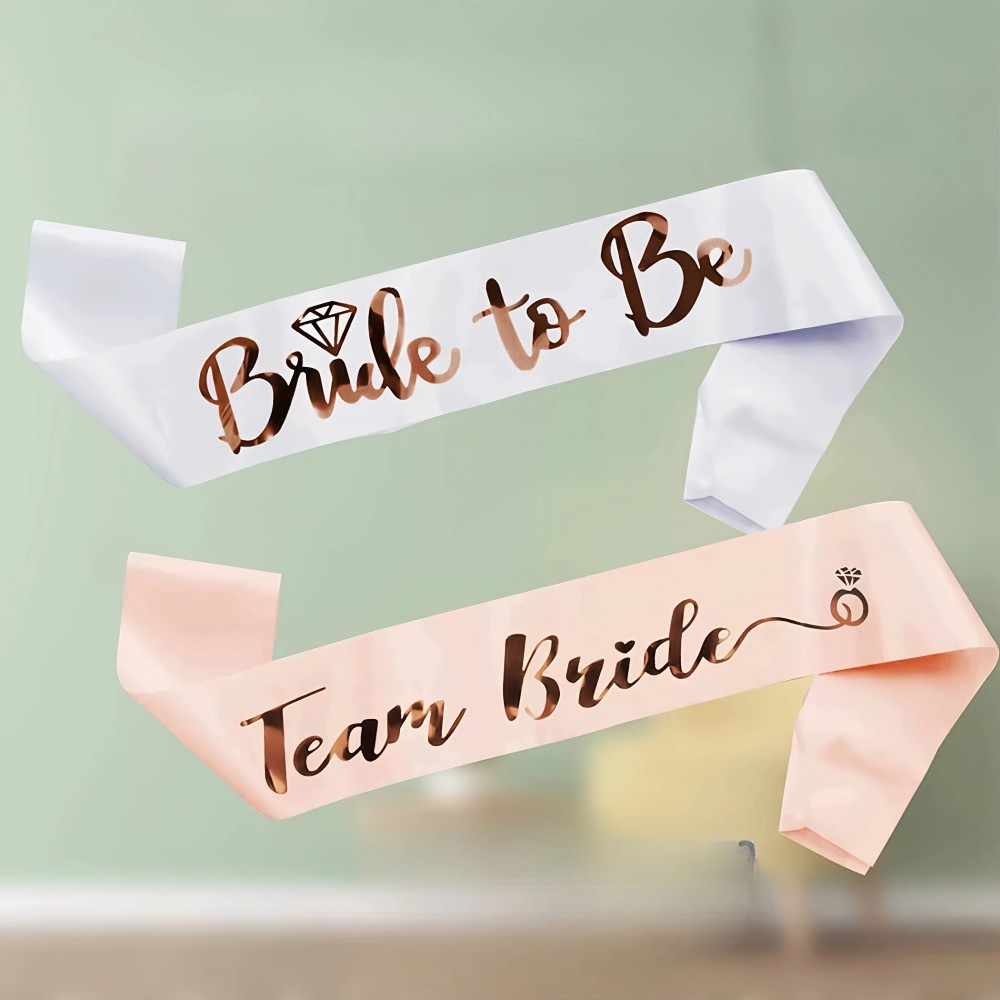 Fabricante directo de estampado de oro Equipo de novia Fiesta Banda