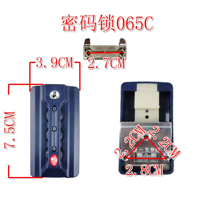 Suitcase, lock, accessory