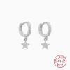 Pendientes Estrella de Platino
