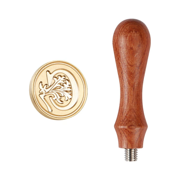 Rosewood handle + fancy letter C