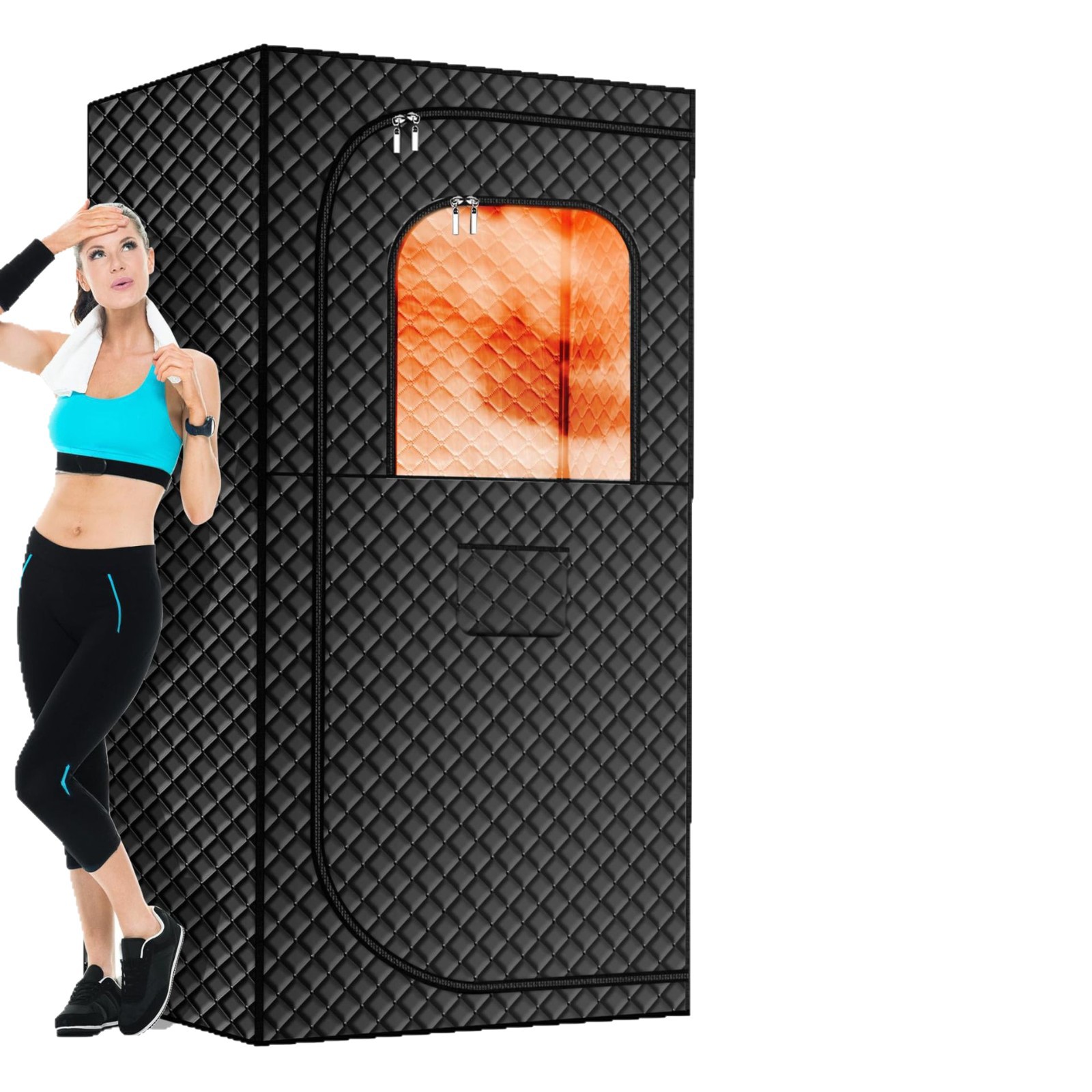 Amazon North America Hot Sweater Steambox transfronterizo hogar todo el cuerpo sauna plegable portátil Sweater Steambox