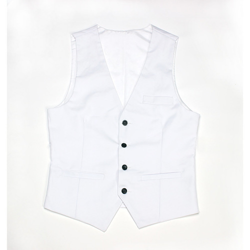 Men's Suit Vest Korean Version Slim Fit Suit Vest Back Vest Men Spring and Autumn Thin Version Casual British Style Fashion Small Vest