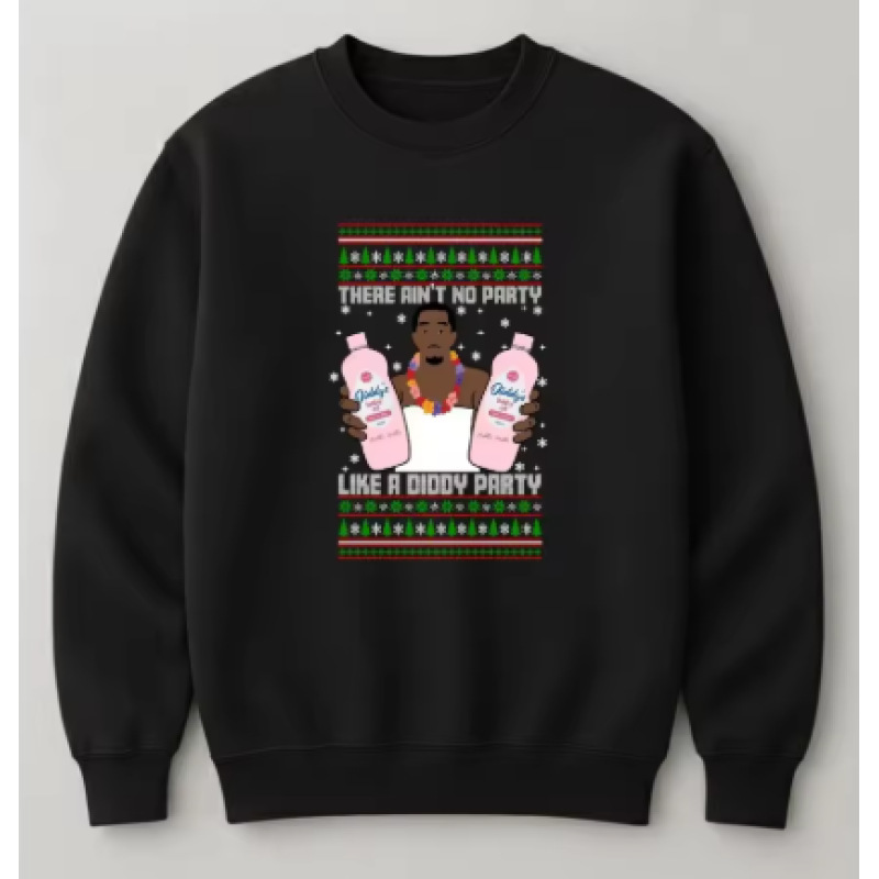 No Party Is More Fun Than a Short-Sleeved Shirt, and This Unique, Funny Christmas Sweatshirt Is the Most Amusing