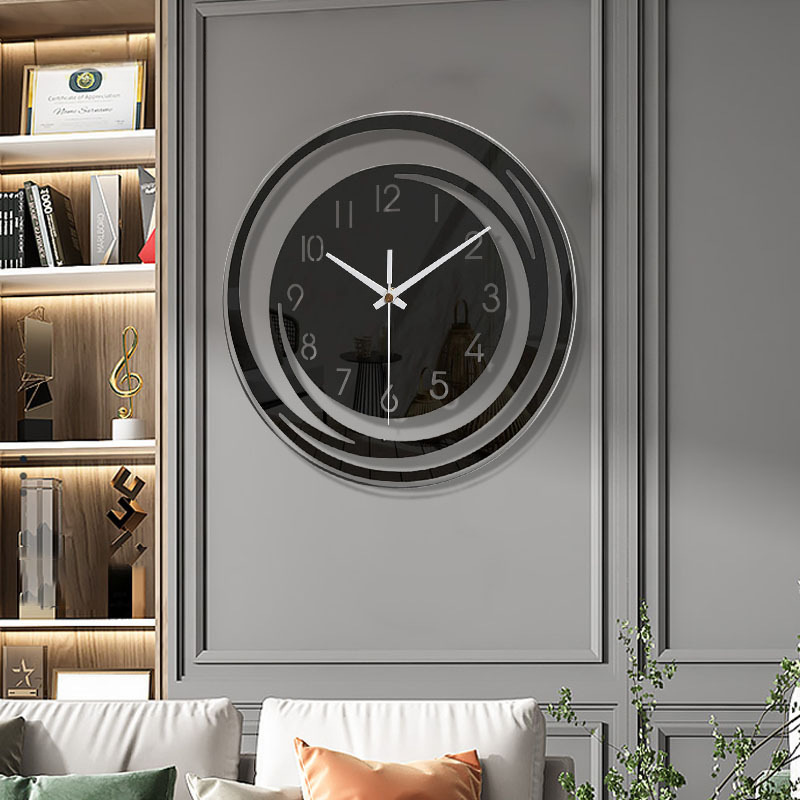 Factory direct Nordic clock wall clock living room creative personality fashion simple modern atmosphere home clock wall