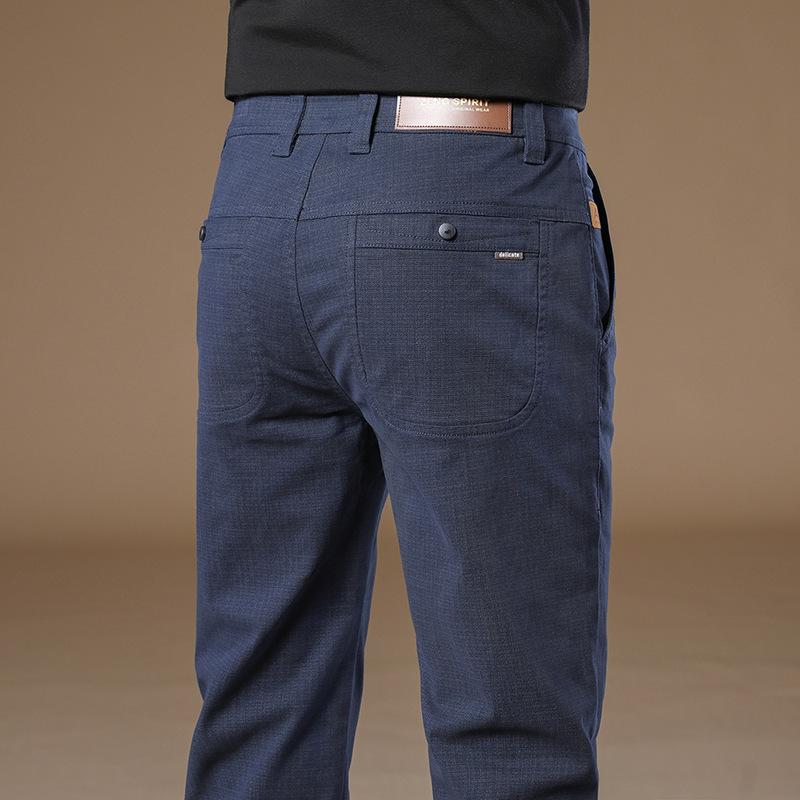 2025 Autumn New Loose Straight Small Trousers Men's Loose Autumn Men's Casual Long Pants Spring and Autumn