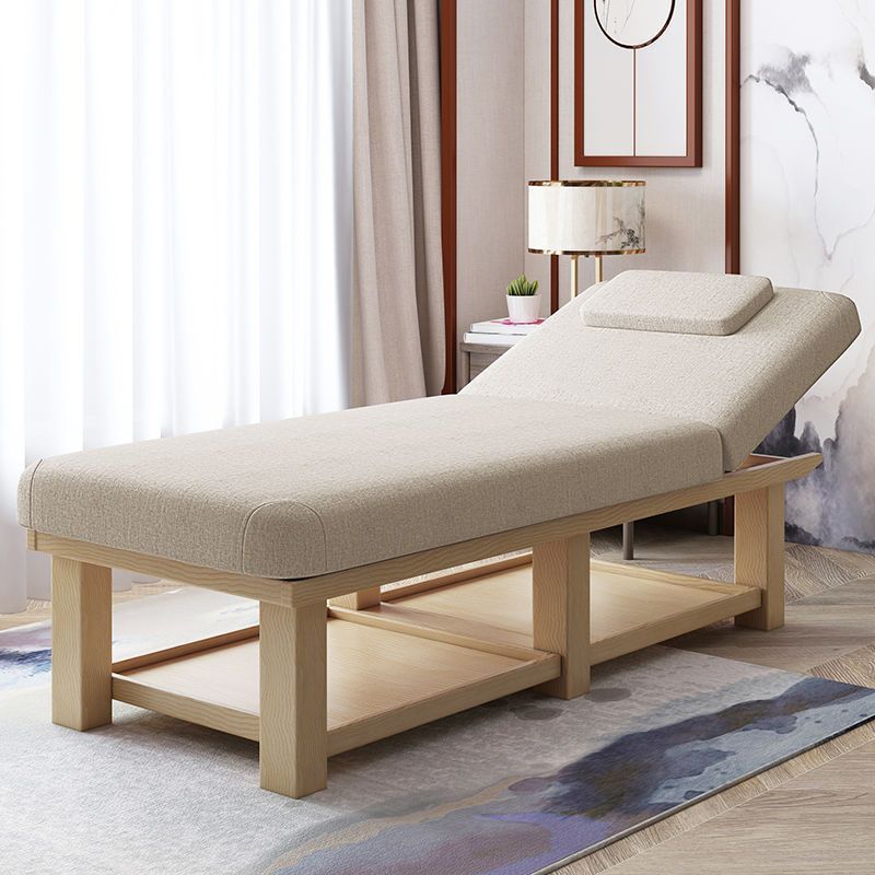 Fábrica directa cama de belleza de madera sólida sala de belleza multifuncional con agujeros de moxibustión cama de fisioterapia cama de masaje de belleza cama de masaje image 34