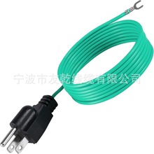 ������̫�W�Ӿ���ճ�Ͻӵ����L�� NEMA 5-15P 3 צ���^ 14AWG 6.5