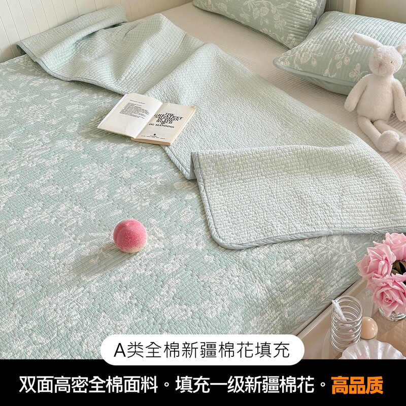 クラスA両面純綿ベッドカバー、内外新疆綿ベビー用、新綿畳ベッドシーツ、オールシーズン万能|undefined