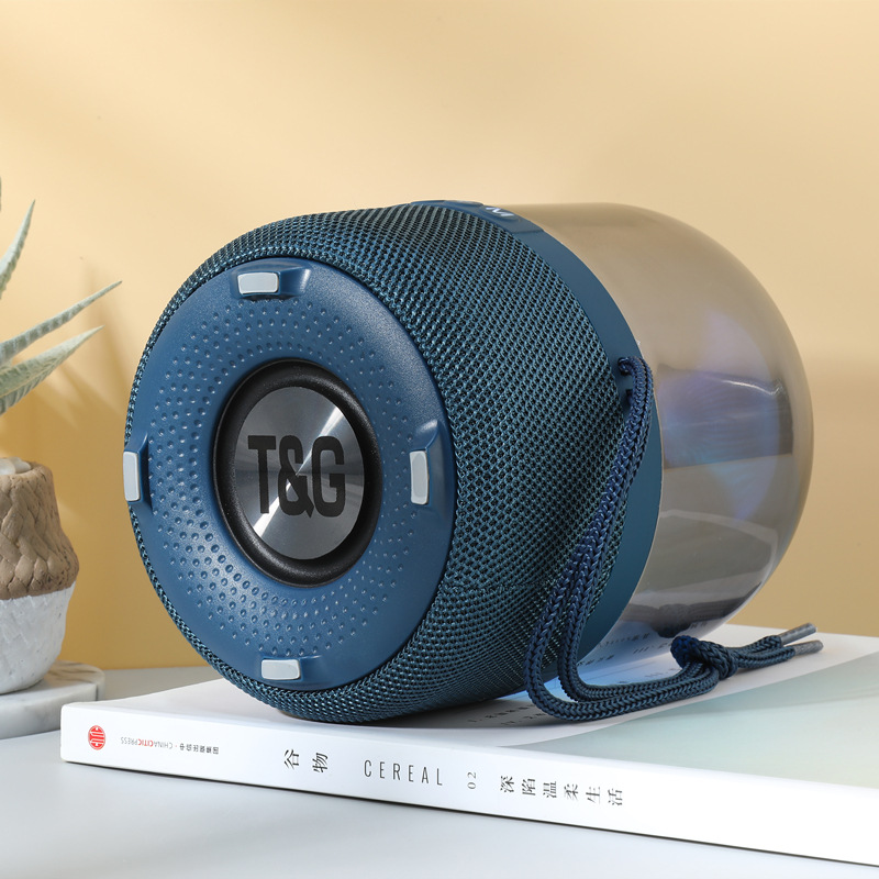 Nueva Tarjeta de altavoz Bluetooth TG325led radio colorido pequeño Estéreo Portátil faro Bluetooth ESTÉREO