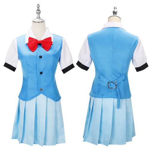 Anime Slam Dunk cos uniform Akagi Haruko school uniform JK uniform cosplay costume pleated skirt suit for women