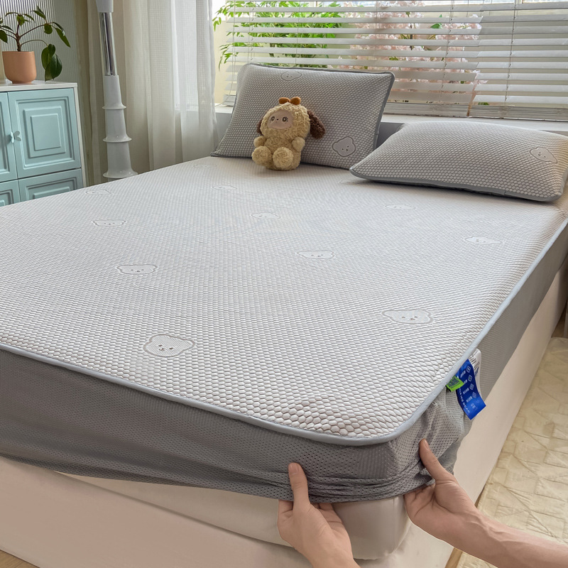 작은 얼음 곰 커피 침대 모자