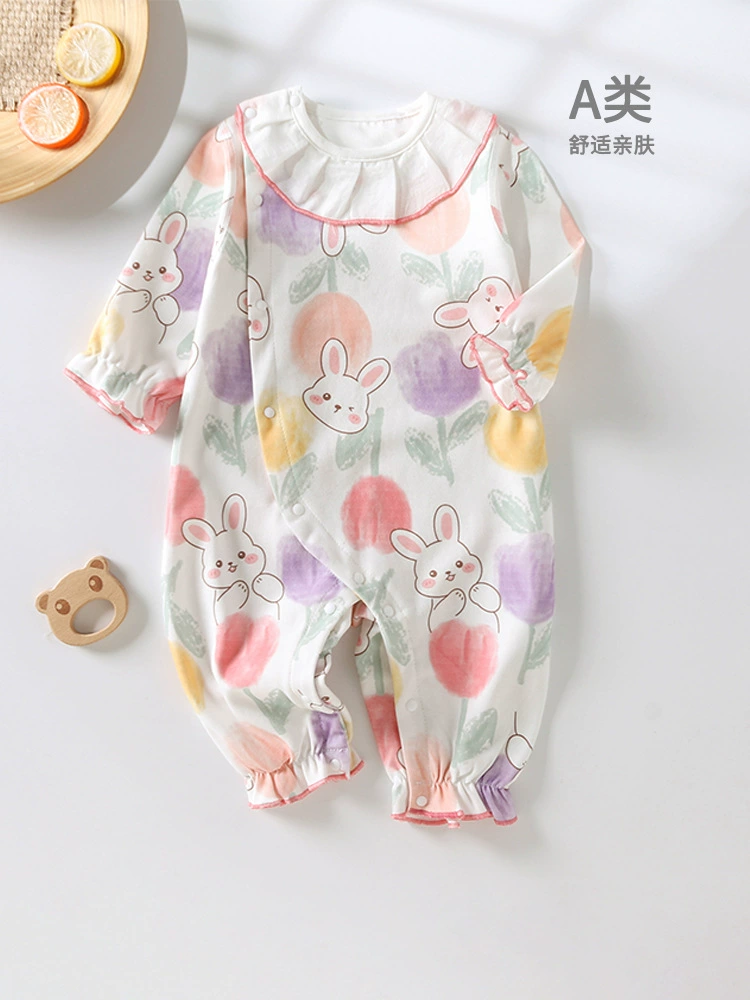 Spring overall for new born for baby girl's, autumn bodysuit for princess to go out