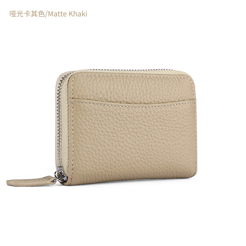 アマゾン日本 RFID 盗難防止ブラシオルガンカードバッグ大容量カードスロット本物のピックアップバッグコインコインバッグ卸売