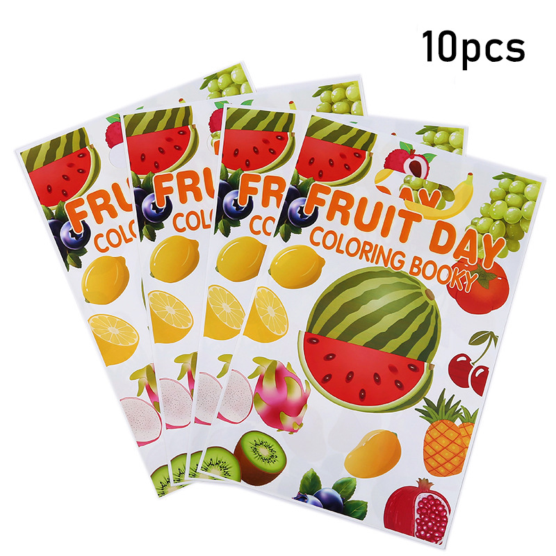 10个装新款创意水果印花巧克力糖果袋聚会派对装饰伴手礼品手提袋