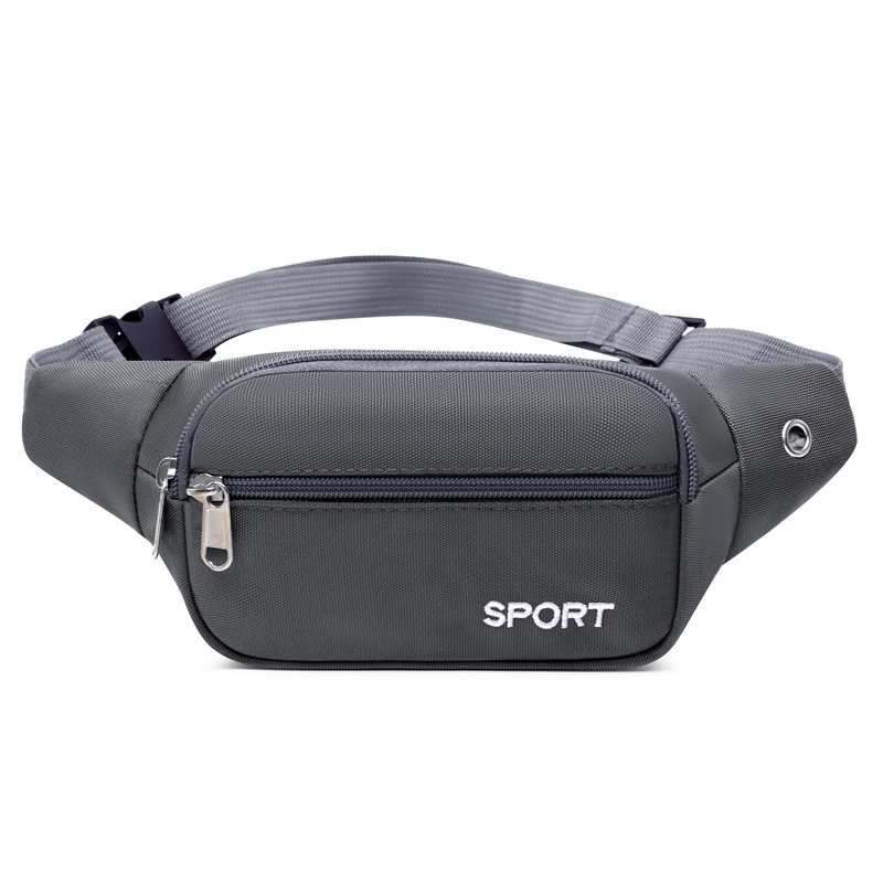 Bolso de tendencia coreano para mujeres bolso de cintura casual versátil, bolso de pecho de viaje casual multicapa de gran capacidad. image 12