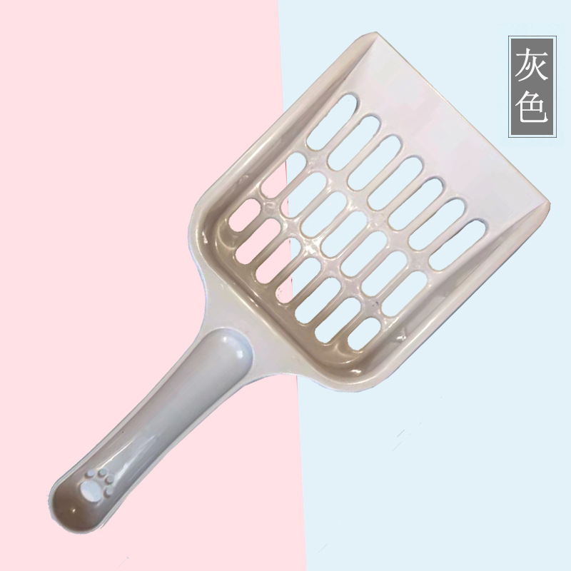 ペット猫トイレスコップ 新キャンディーカラー 高価値ハンドル 猫トイレ 小型スコップ 猫トイレ用品|undefined