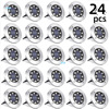 24pcs Solar Ground Lights Outdoor 8led Pathway Lights跨境|ms