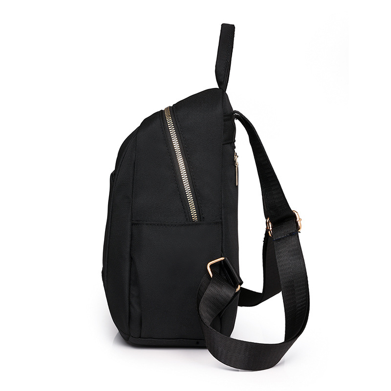 2024 verano nueva mochila de nailon para mujer simple y versátil mochila de viaje ligera al aire libre mochila escolar para estudiantes