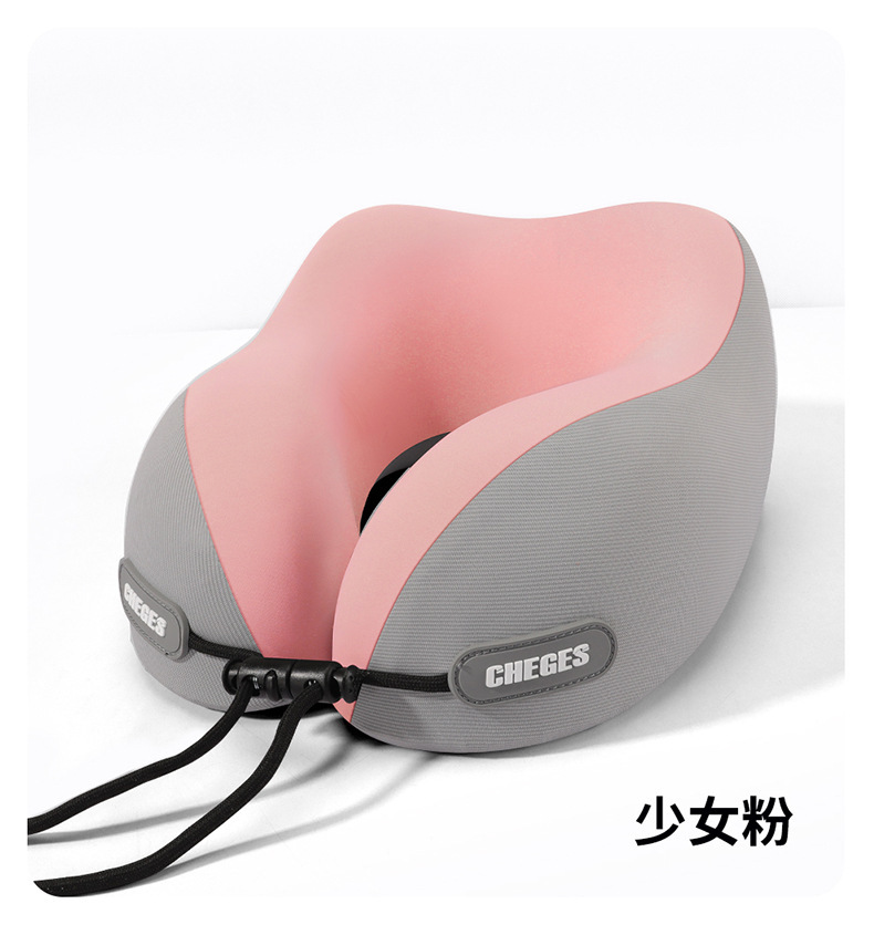 Car Headrest U-Shaped Pillow Travel Neck Pillow Airplane Pillow Portable Car Neck Pillow Factory Direct Sale