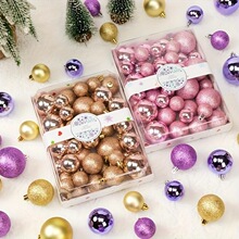 E 26312 Christmas Ball Ornament Set ʥ������� �羳ŷ��