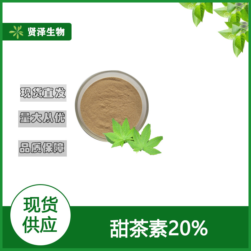 甜茶素20%  甜茶提取物 甜茶甙  甜味剂 甜茶浓缩粉 厂家现货
