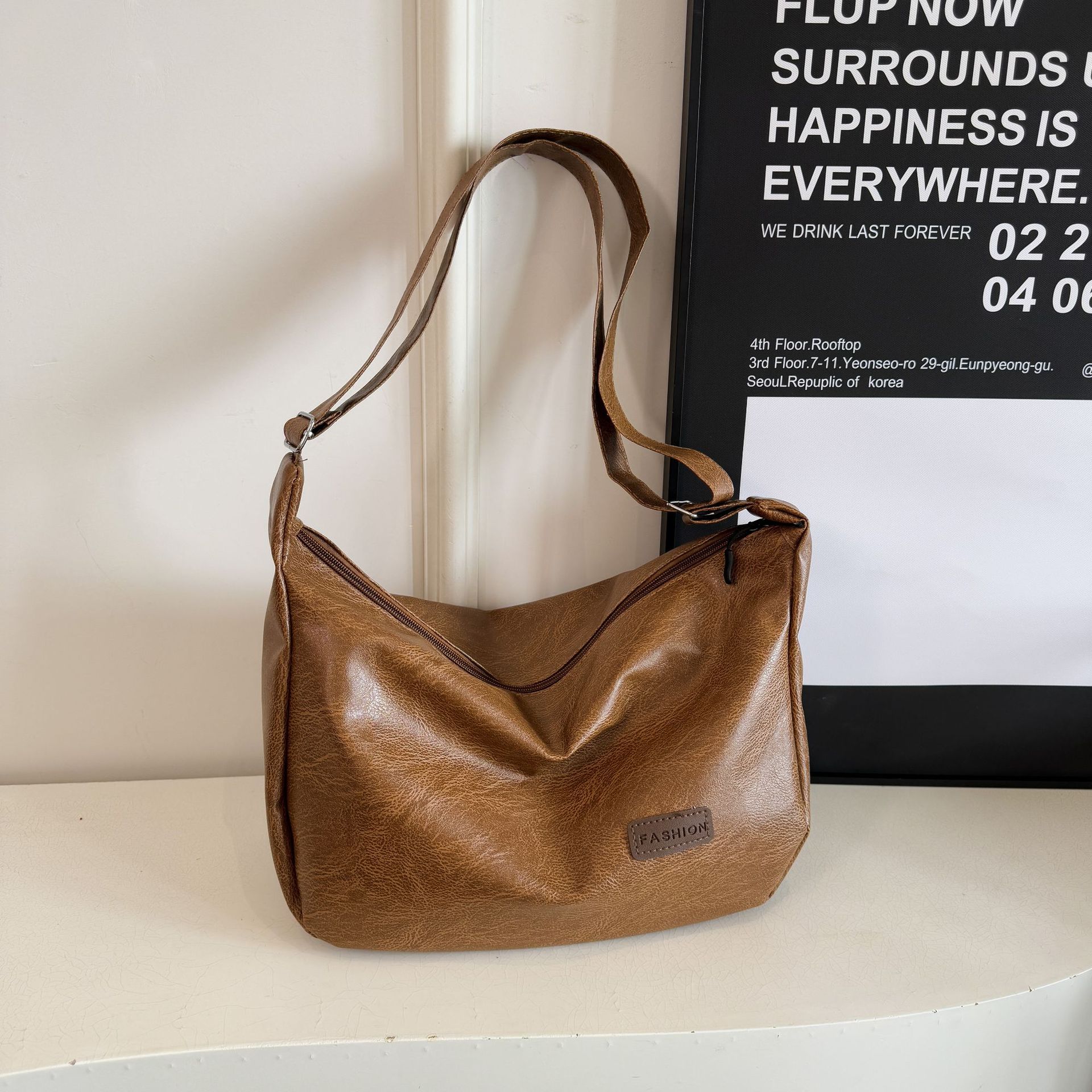 Vintage Style Women's Dumpling Shoulder Bag Crossbody Handbag_voghion.com