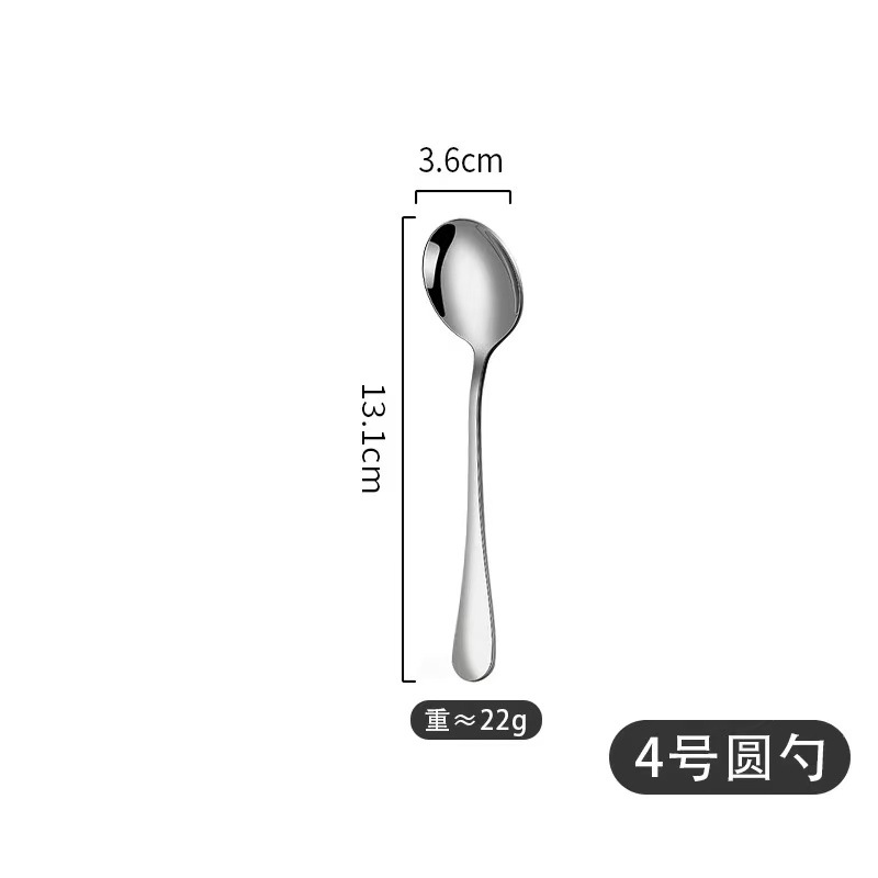 Transfronterizo 1010 cuchillo de acero inoxidable tenedor cucharas para el hogar suministros hoteleros de café cuchillo de filete comida occidental cubiertos al por mayor