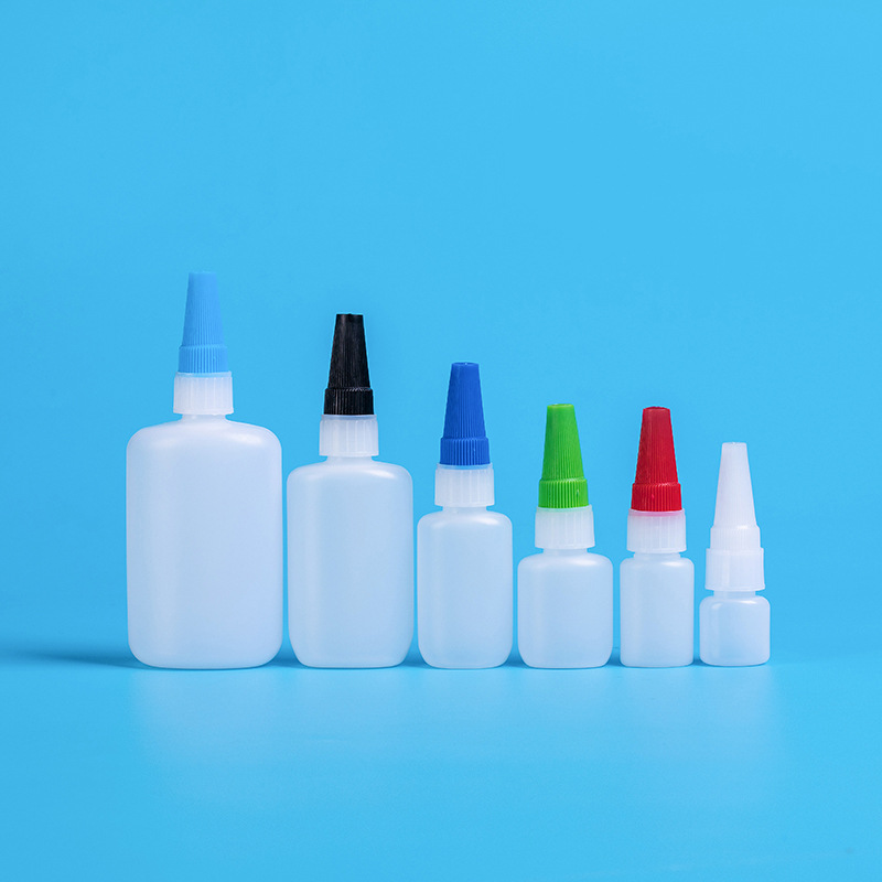 100ML乐泰胶水瓶含内置钢针100G尖嘴瓶50G快干胶瓶瞬间胶瓶JB001