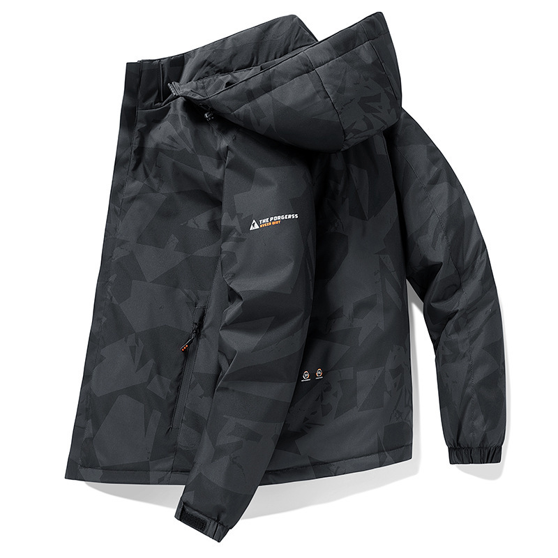 Chaqueta acolchada de algodón para hombre Chaqueta acolchada de algodón con capucha cálida para hombre 2023 Chaqueta de invierno nueva chaqueta acolchada de algodón de grafeno para hombre