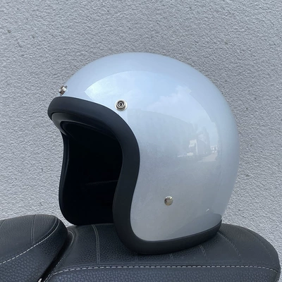 Helmet Dropshipping Motosiklet kaskı (dəbilqə) - silver-s
