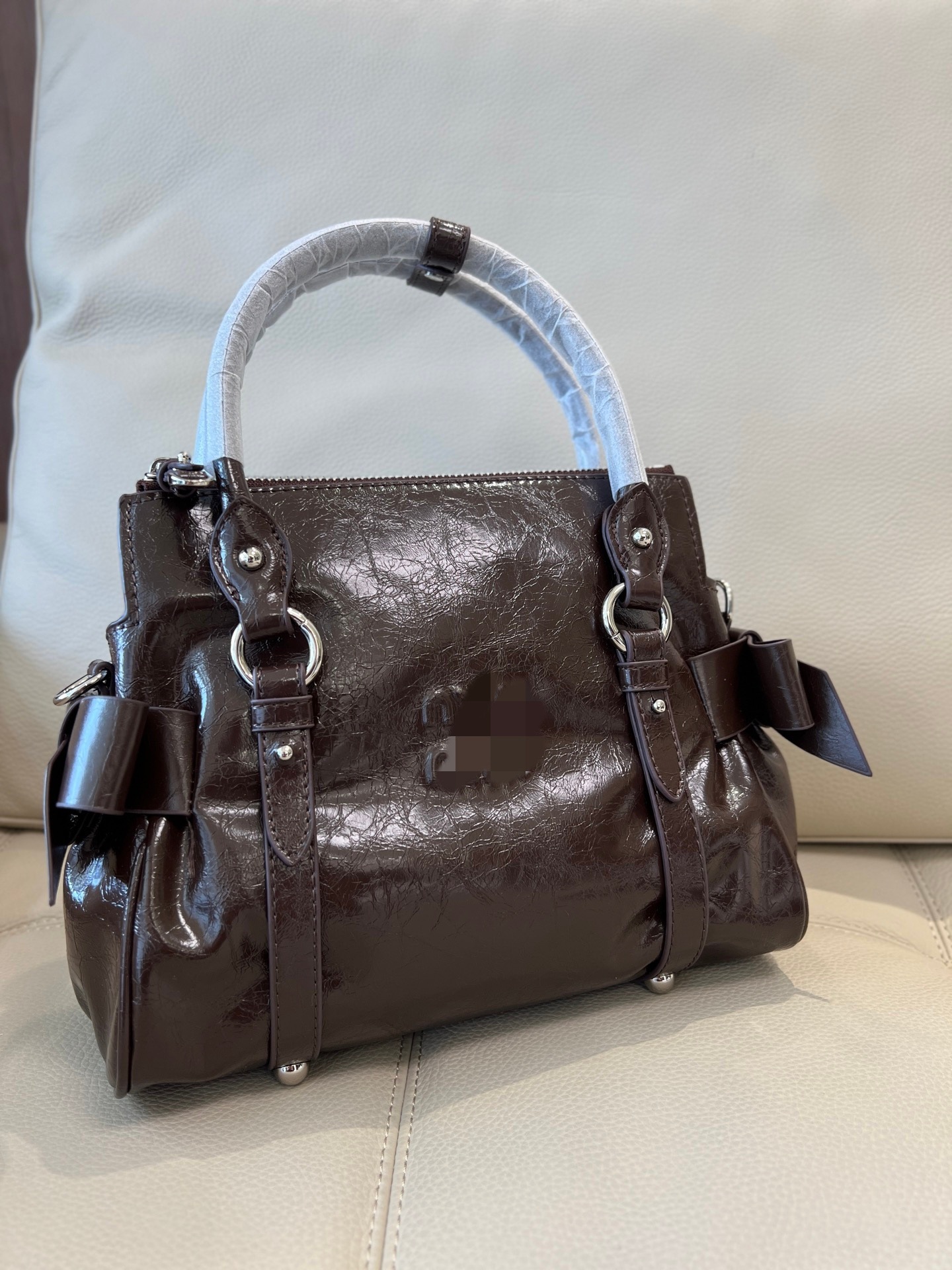 Miuia 2026 New Fashion Versatile Handbag For Women Retro Motorcycle Bag Commuter Shoulder Crossbody Bag - Thumbnail 8